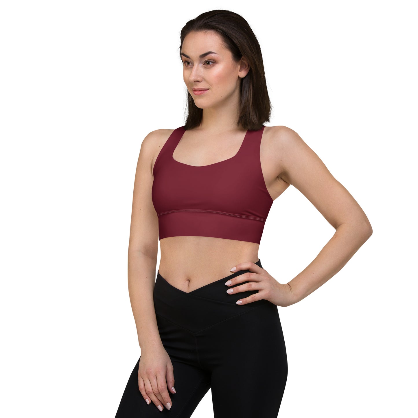 Lordela Burgundy Sports Bra