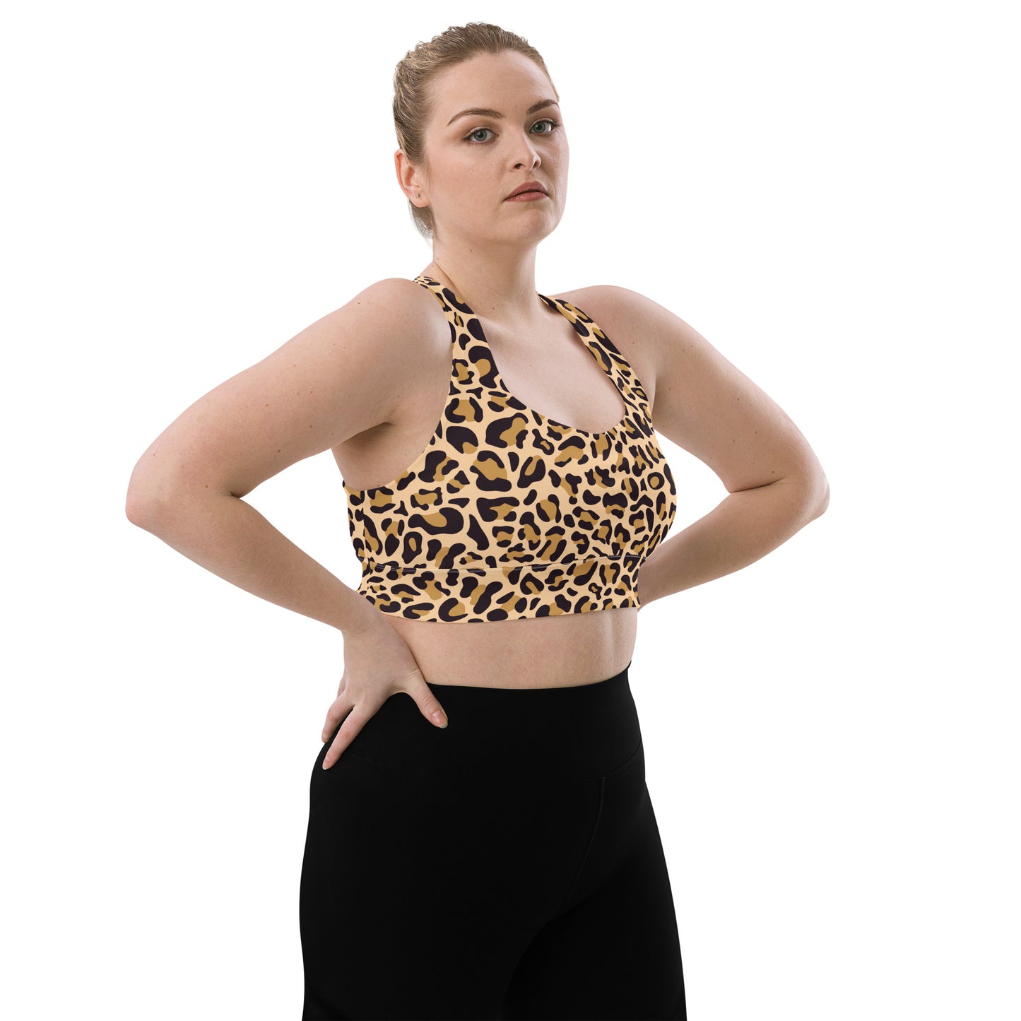 Lordela Leopard Print Sports Bra