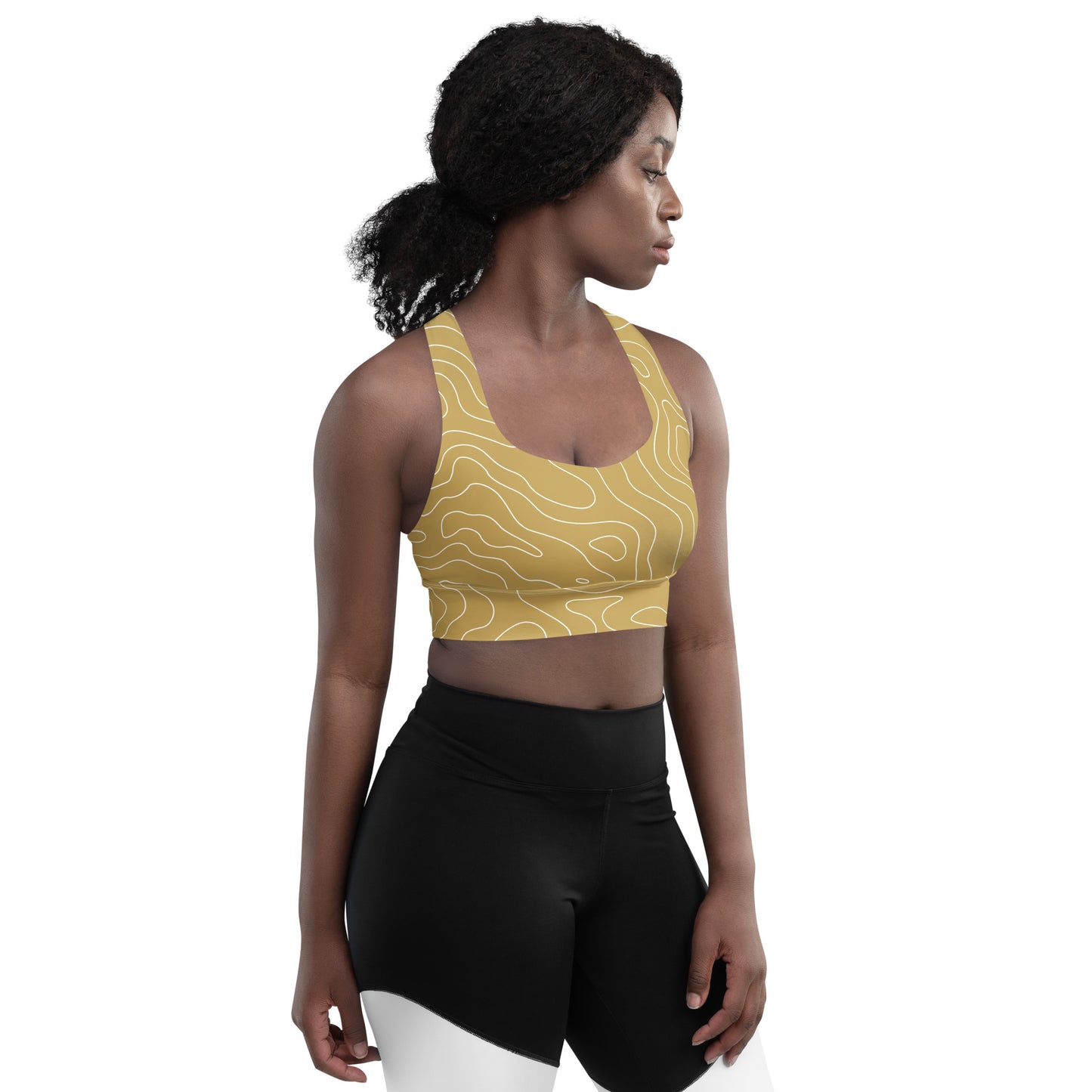 Lordela Gold Puddle Sports Bra