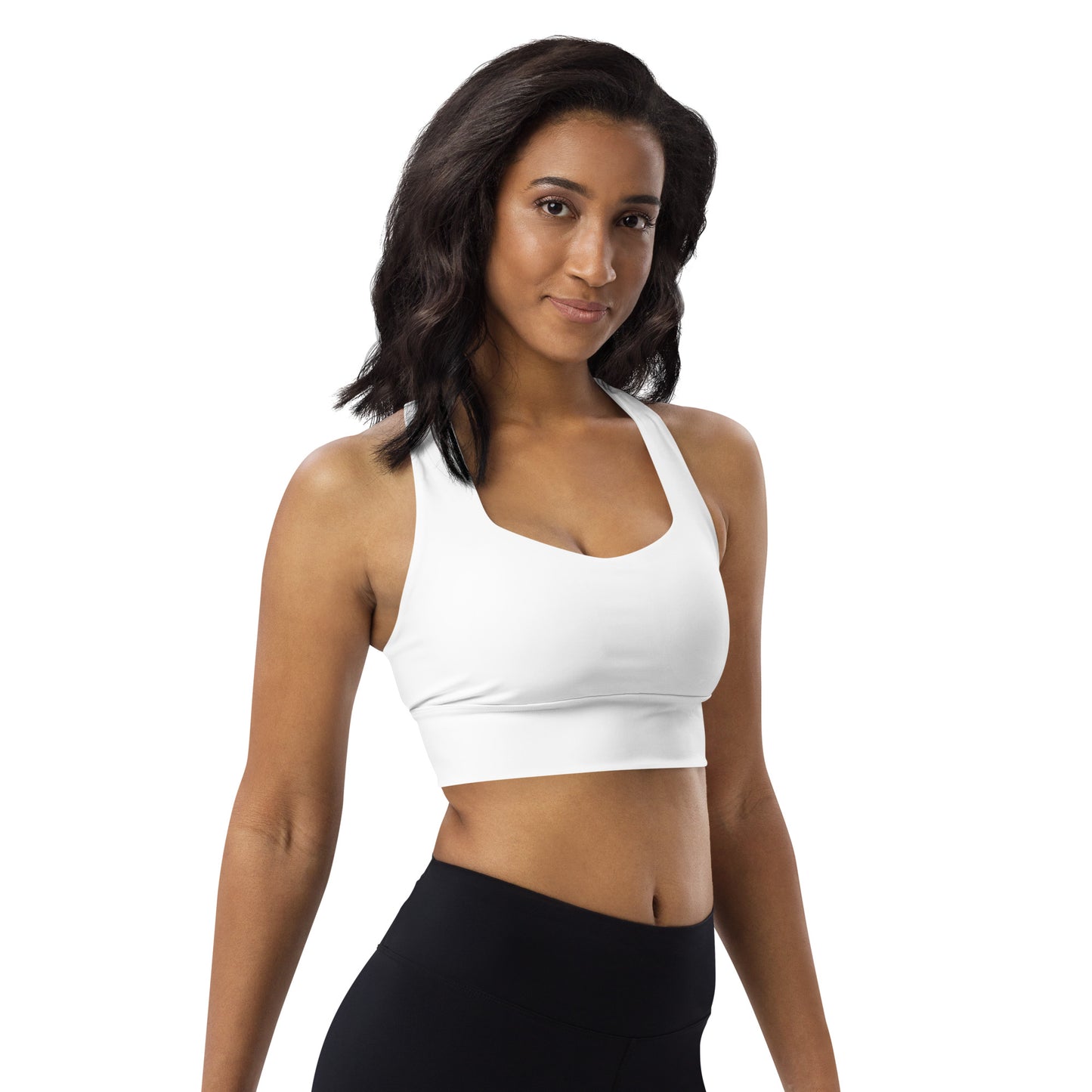 Lordela White Sports Bra