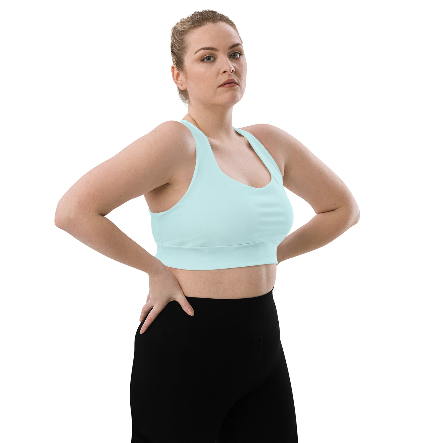 Lordela Light Cyan Sports Bra