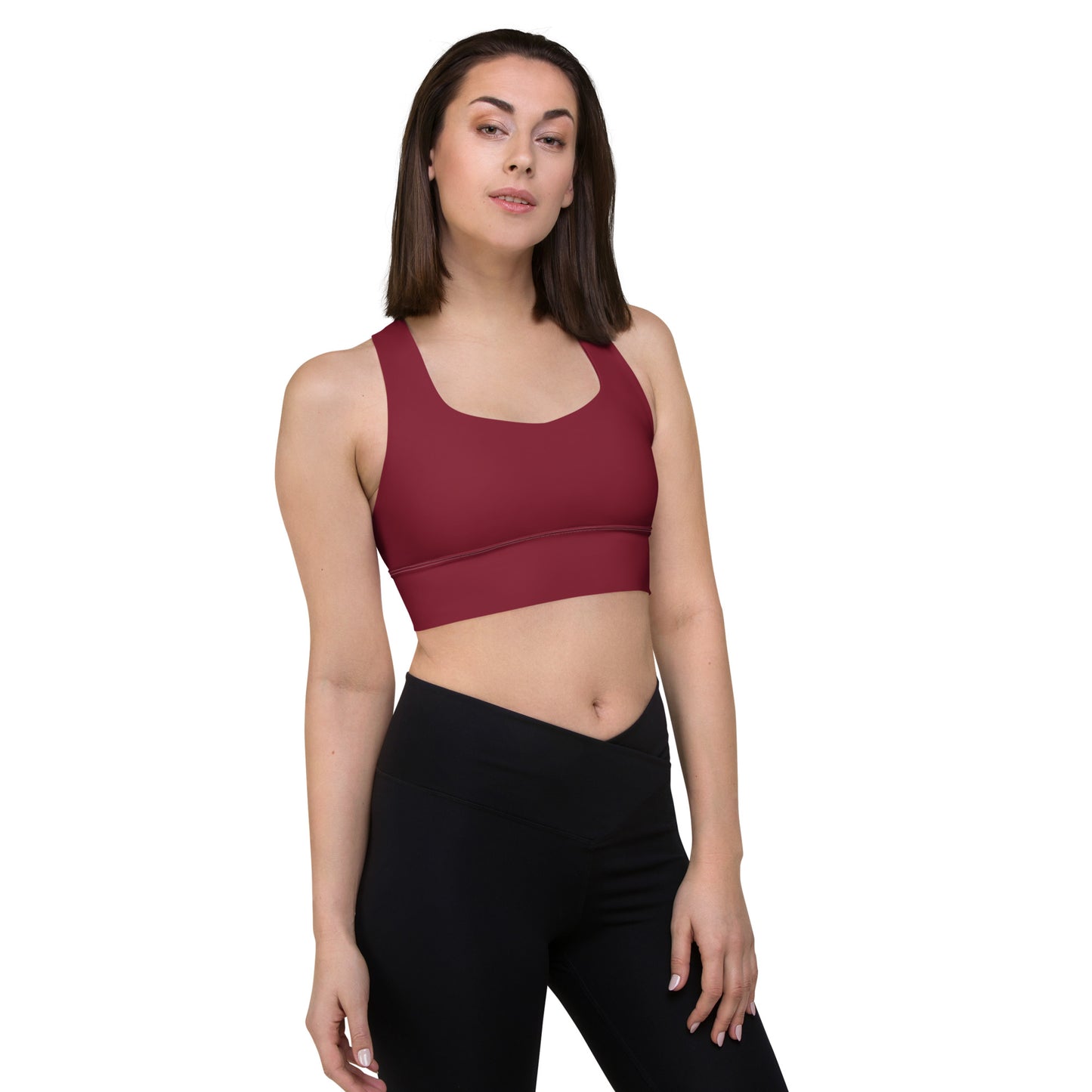 Lordela Burgundy Sports Bra