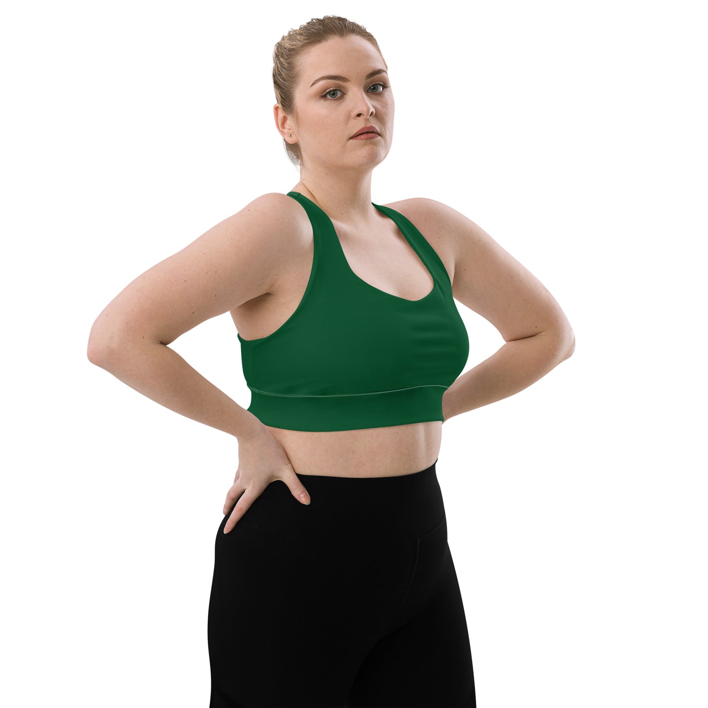 Lordela Forest Green Sports Bra