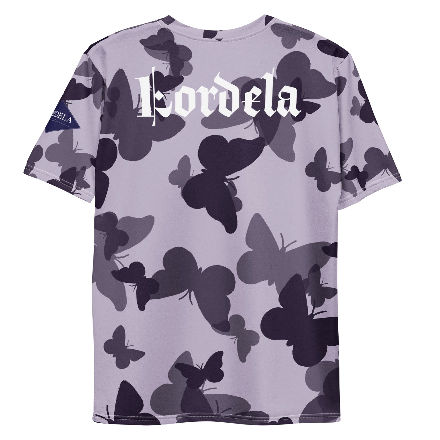 Lordela Purple Butterfly All-Over Print T-Shirt