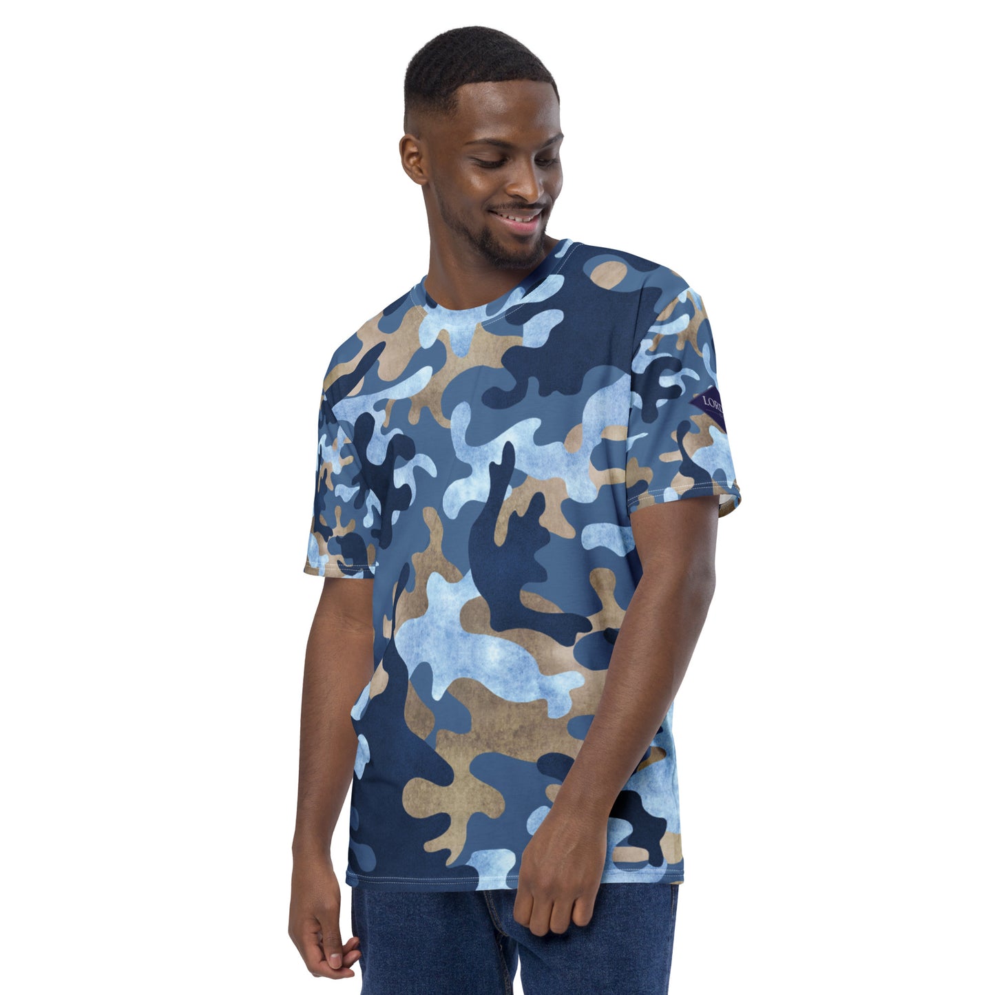 Lordela Blue Camouflage T-Shirt