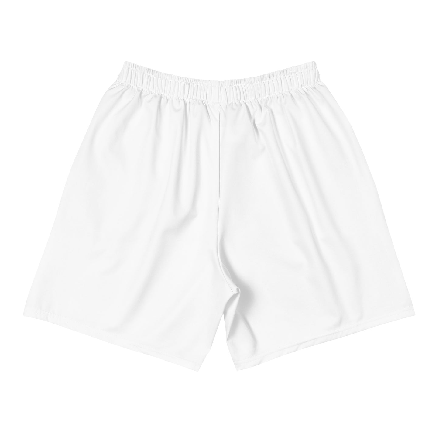 Lordela White Men's Recycled Athletic Shorts