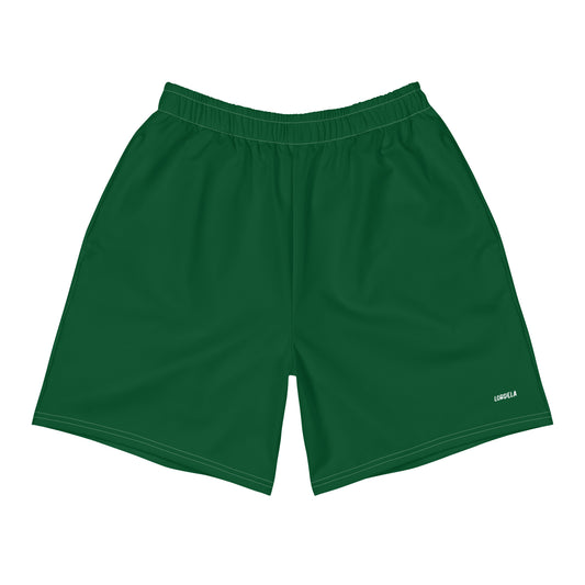 Lordela Forest Green Men's Recycled Athletic Shorts