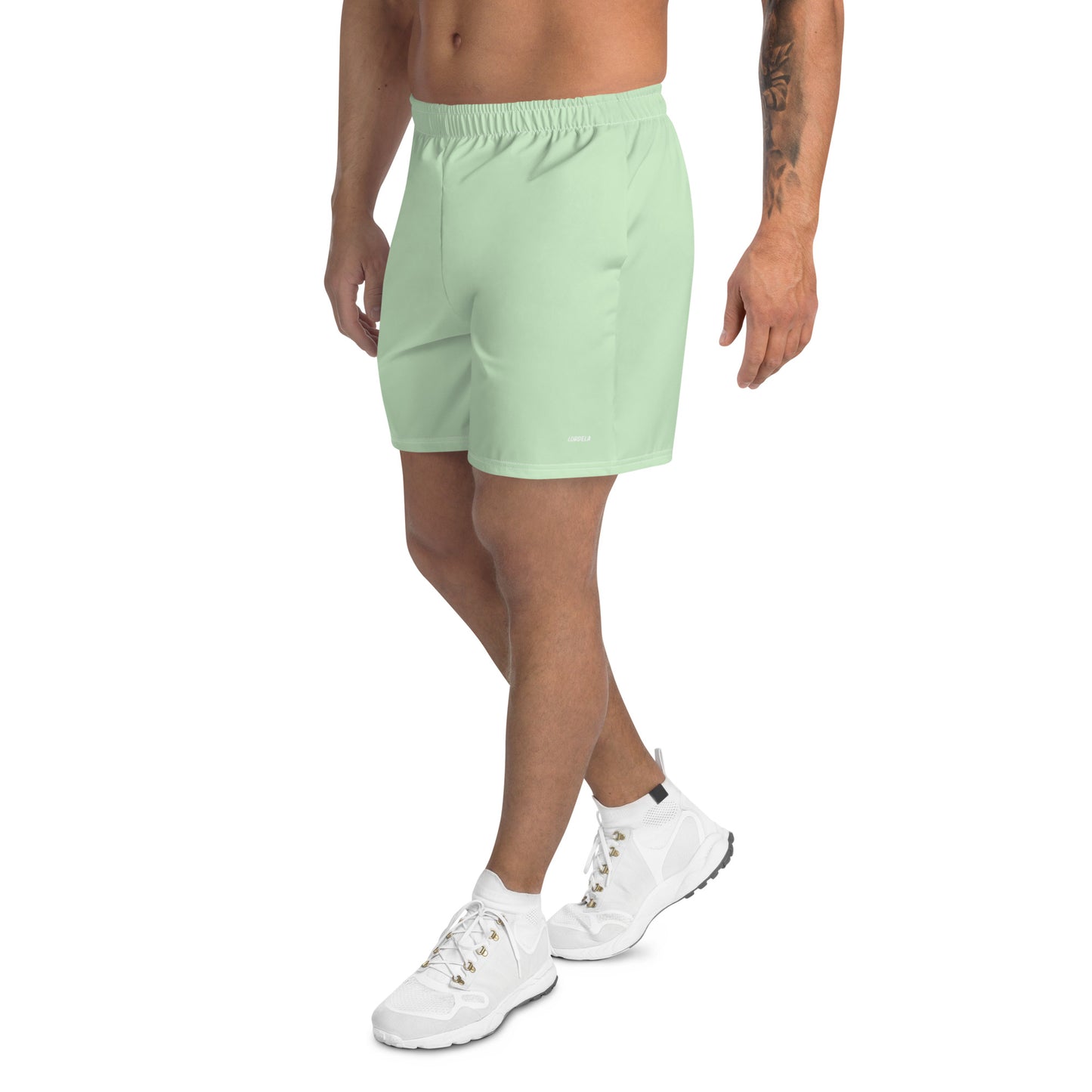 Lordela Mint Men's Recycled Athletic Shorts