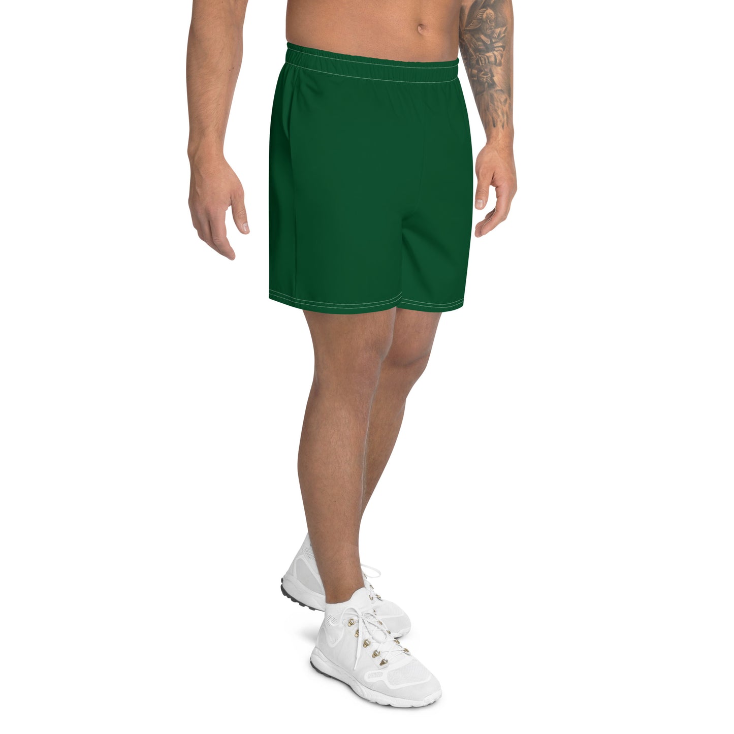 Lordela Forest Green Men's Recycled Athletic Shorts