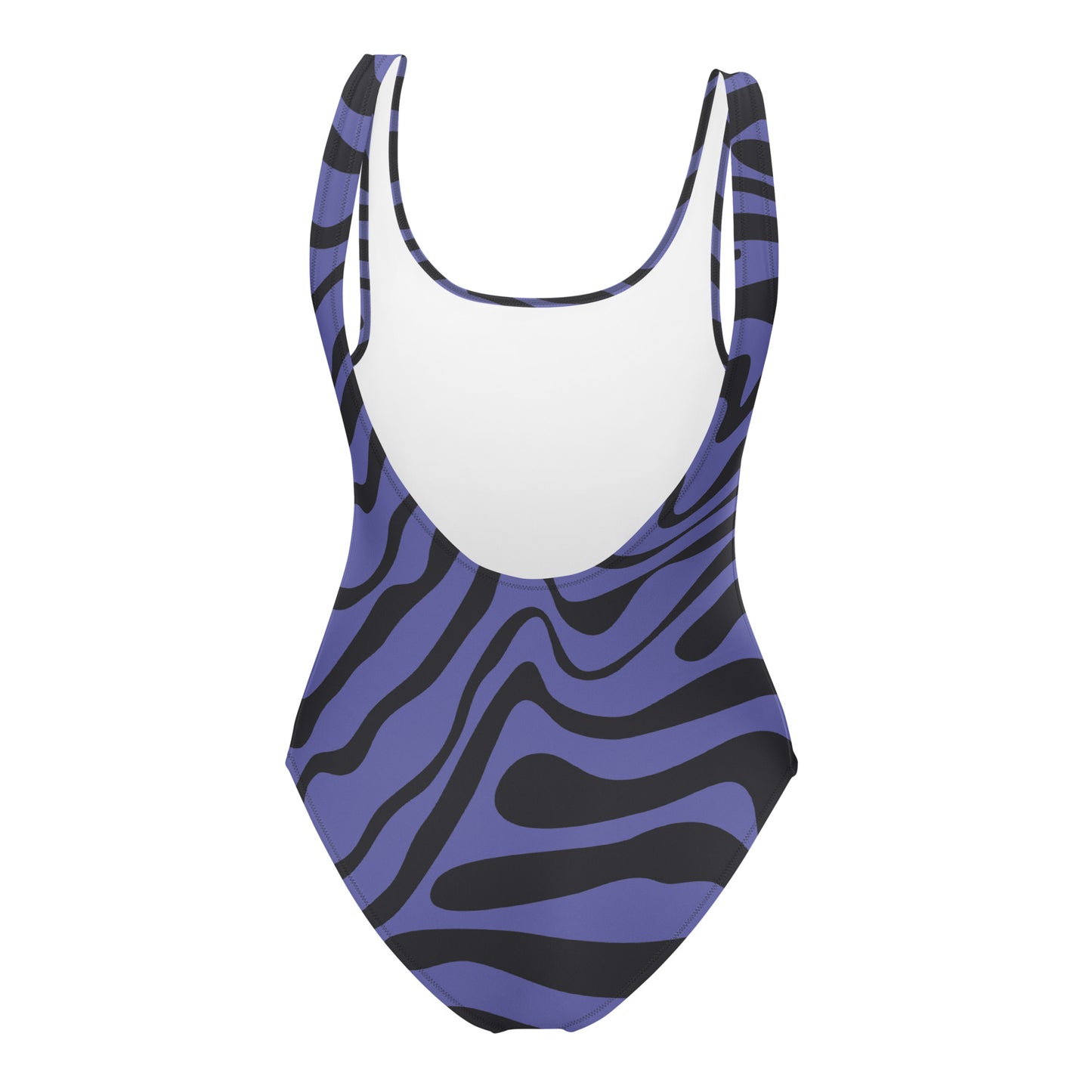 Lordela Purple Zebra Print One-Piece Swimsuit