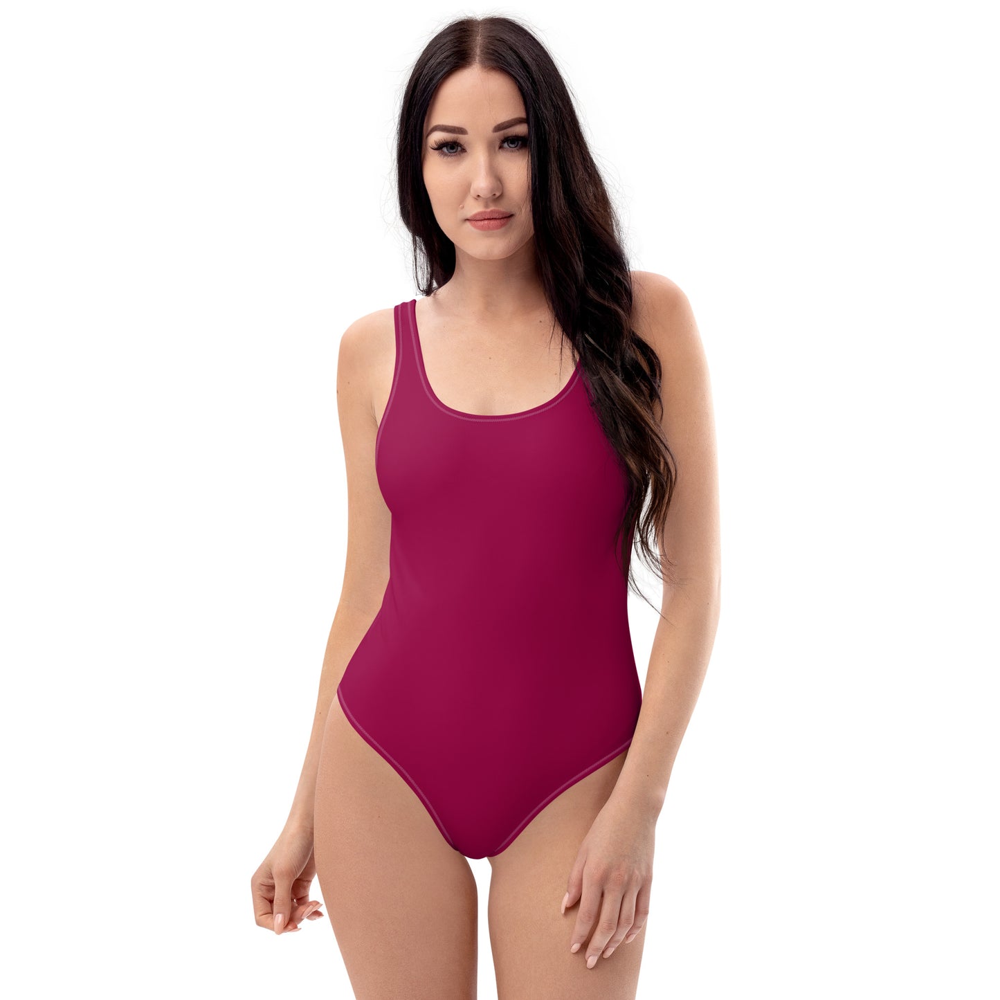 Lordela Burgundy One-Piece Swimsuit