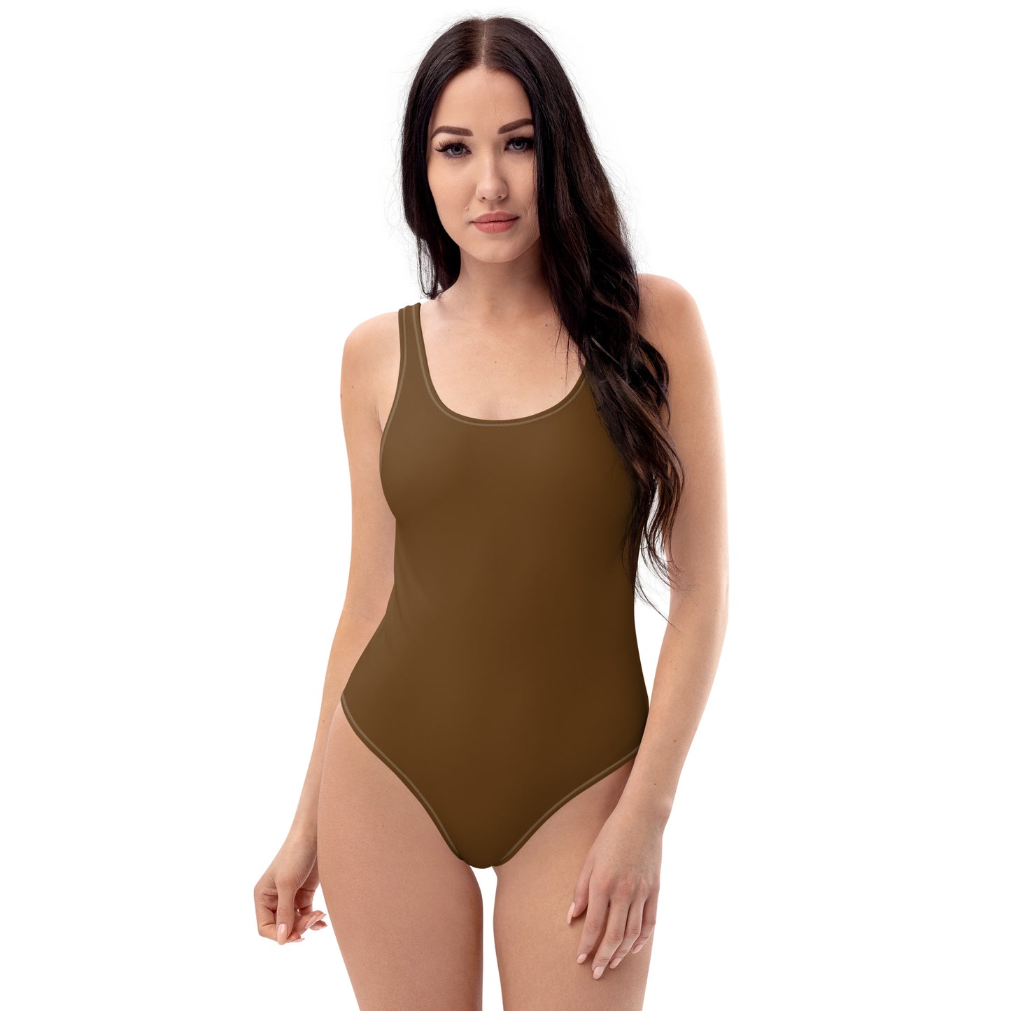 Lordela Brown One-Piece Swimsuit