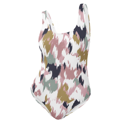 Lordela Paint Brush One-Piece Swimsuit