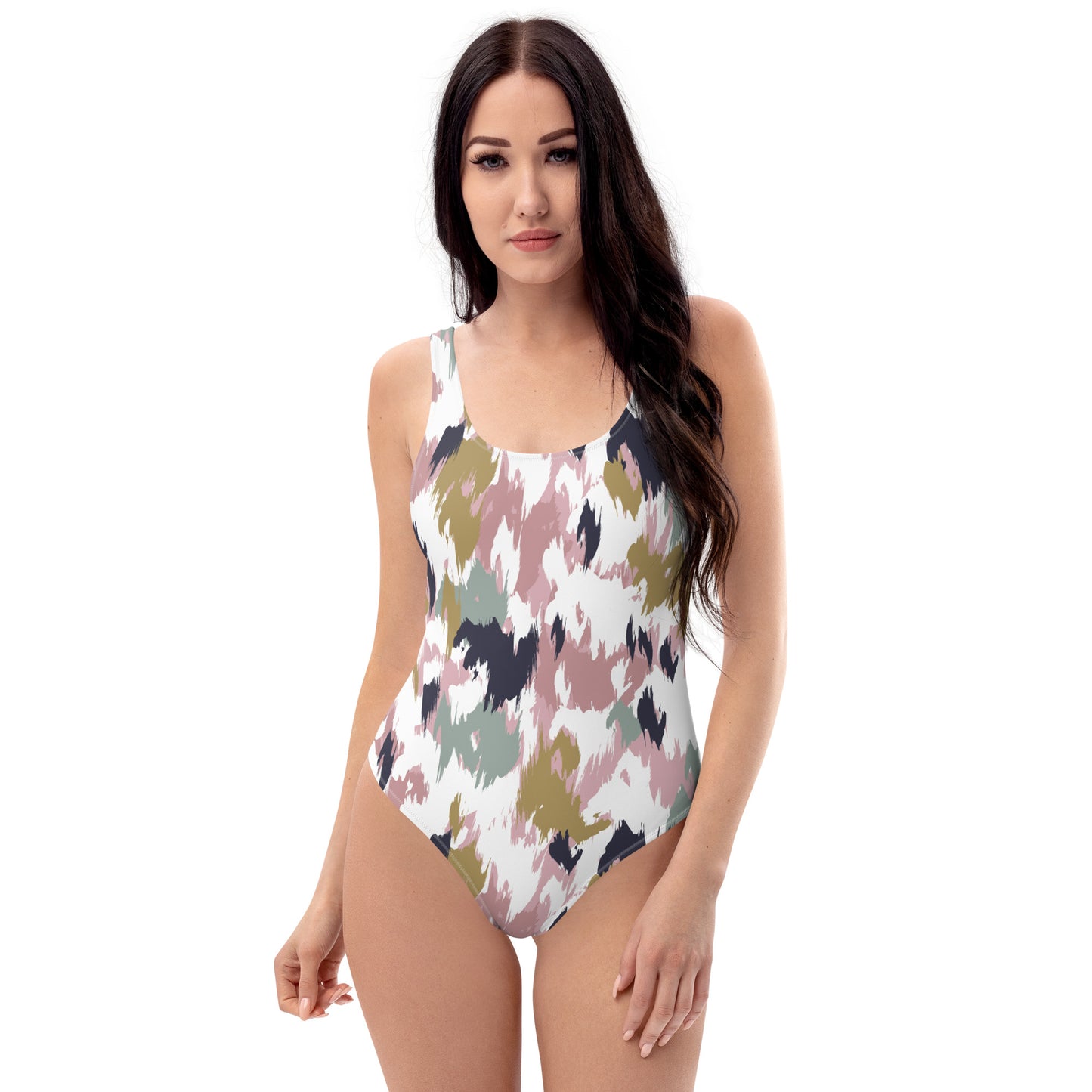 Lordela Paint Brush One-Piece Swimsuit