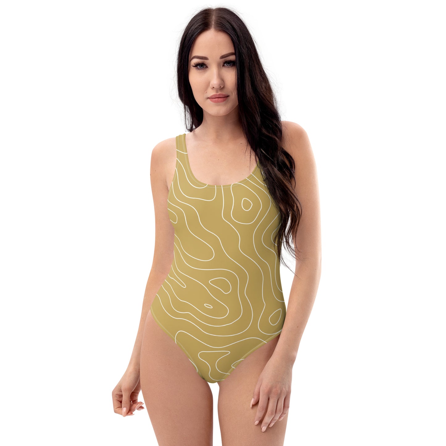 Lordela Gold Puddle One-Piece Swimsuit