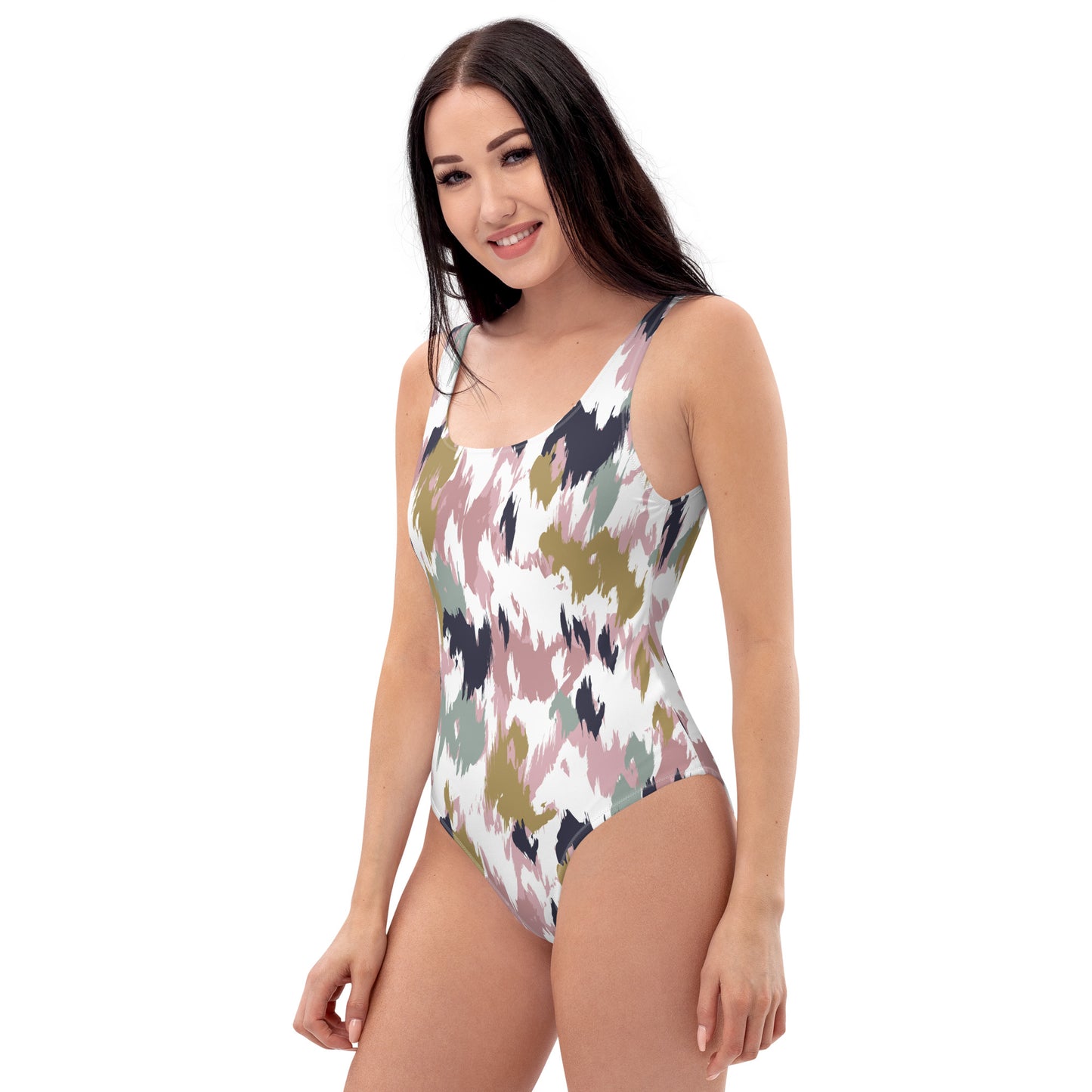 Lordela Paint Brush One-Piece Swimsuit