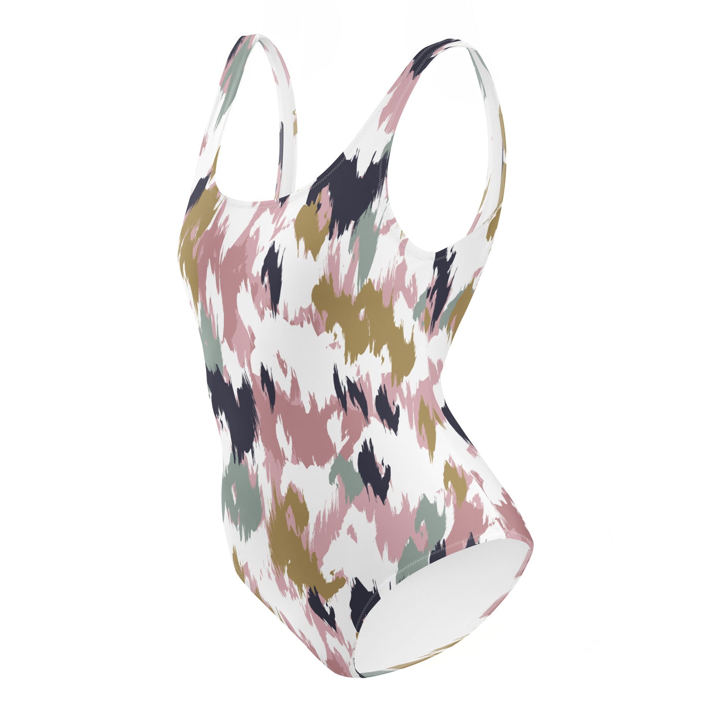 Lordela Paint Brush One-Piece Swimsuit