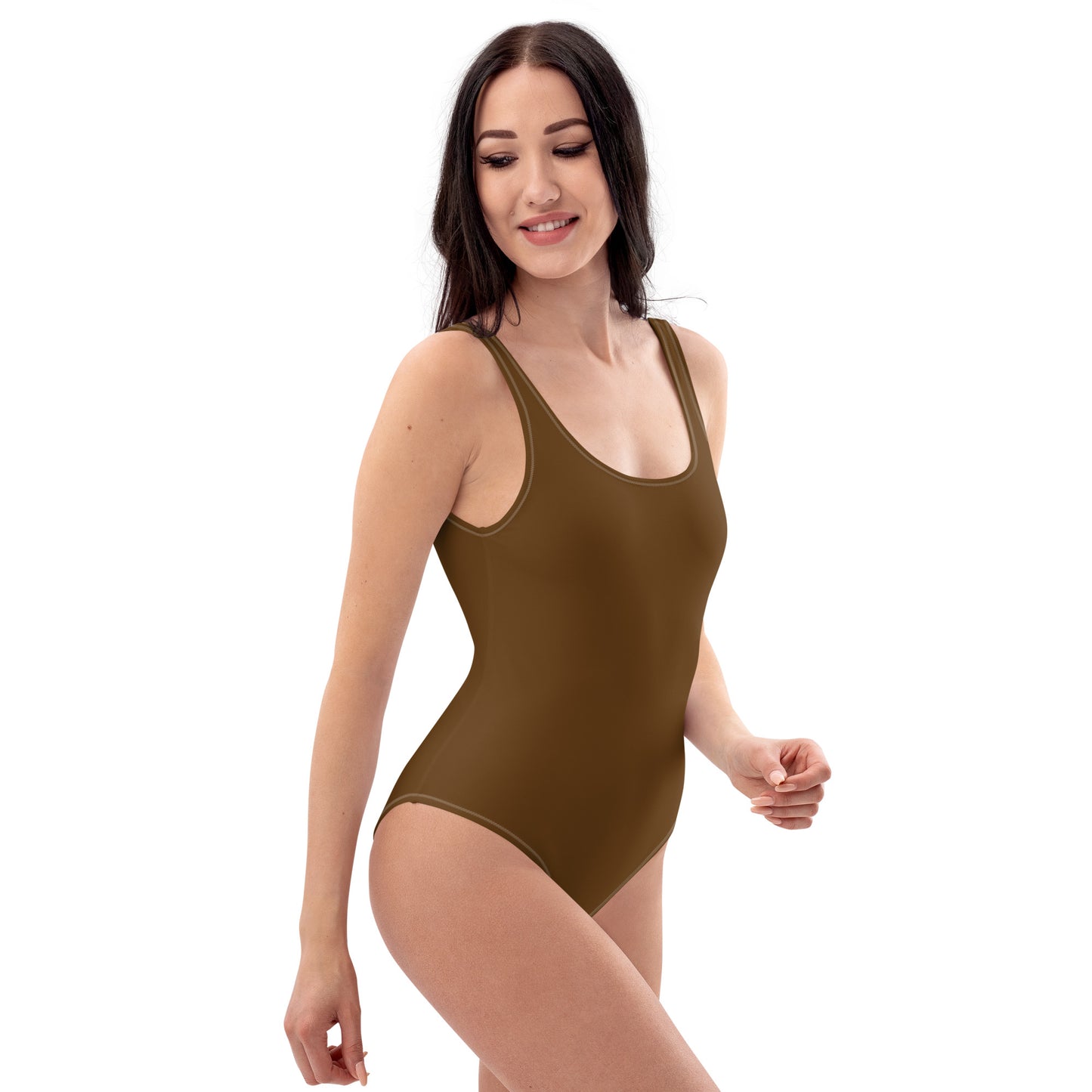 Lordela Brown One-Piece Swimsuit