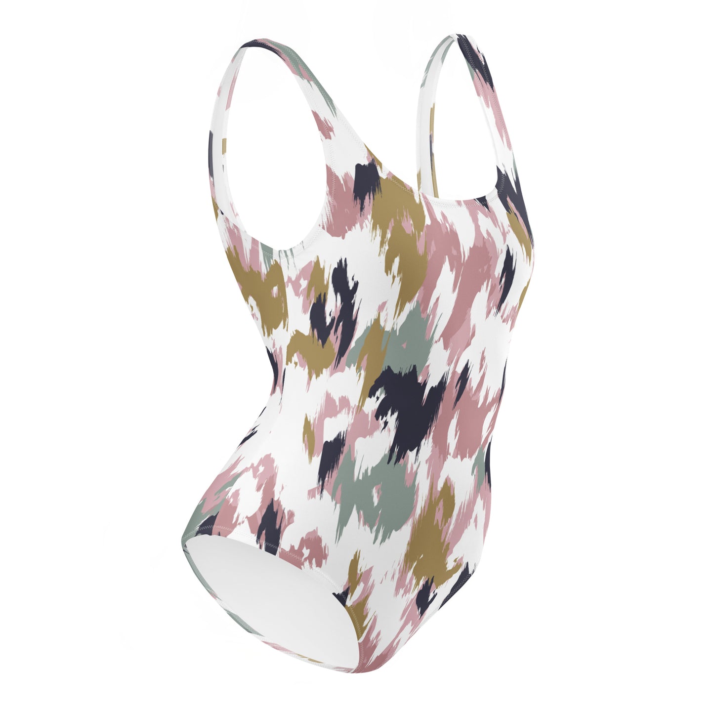 Lordela Paint Brush One-Piece Swimsuit