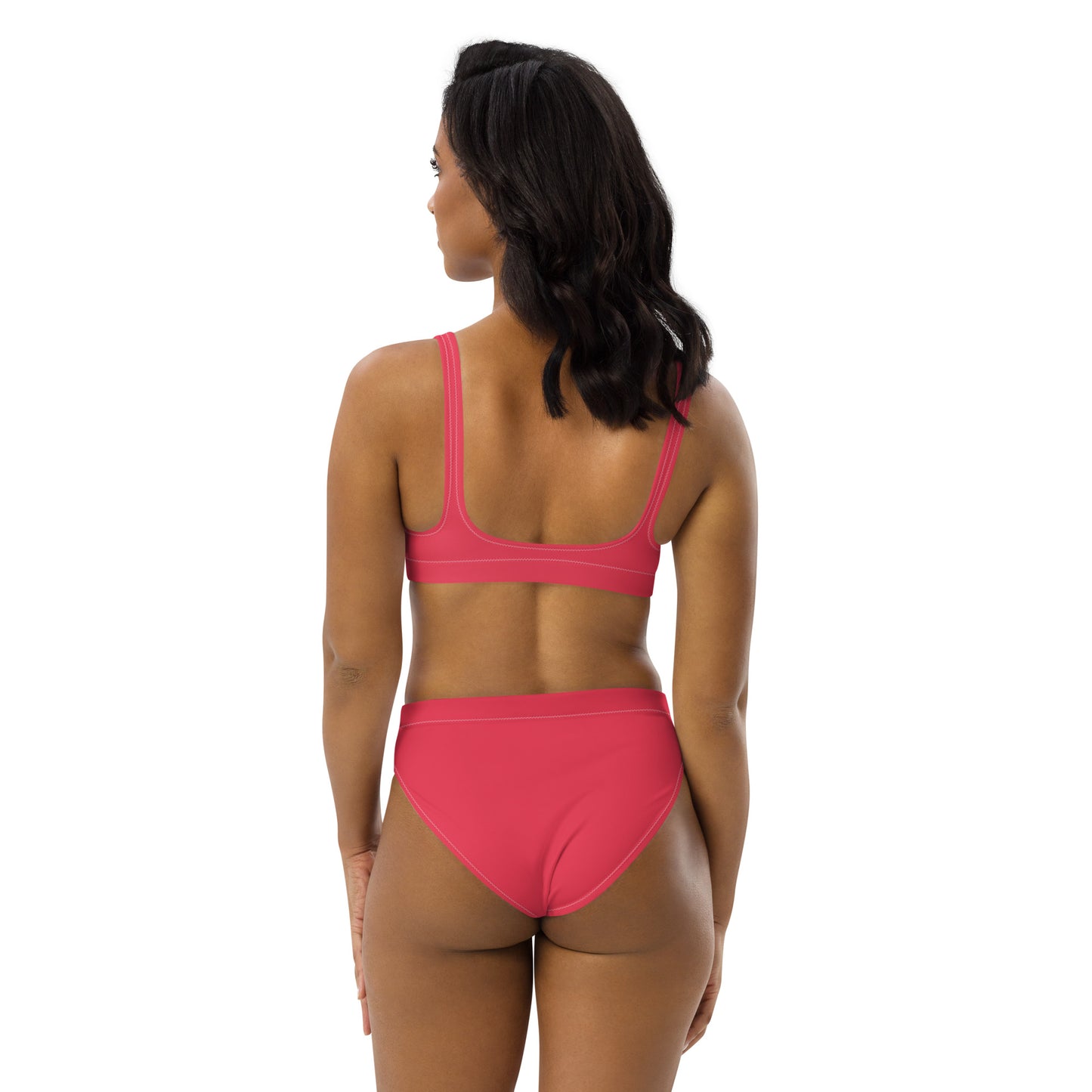 Lordela Radical Red Recycled High-Waisted Bikini