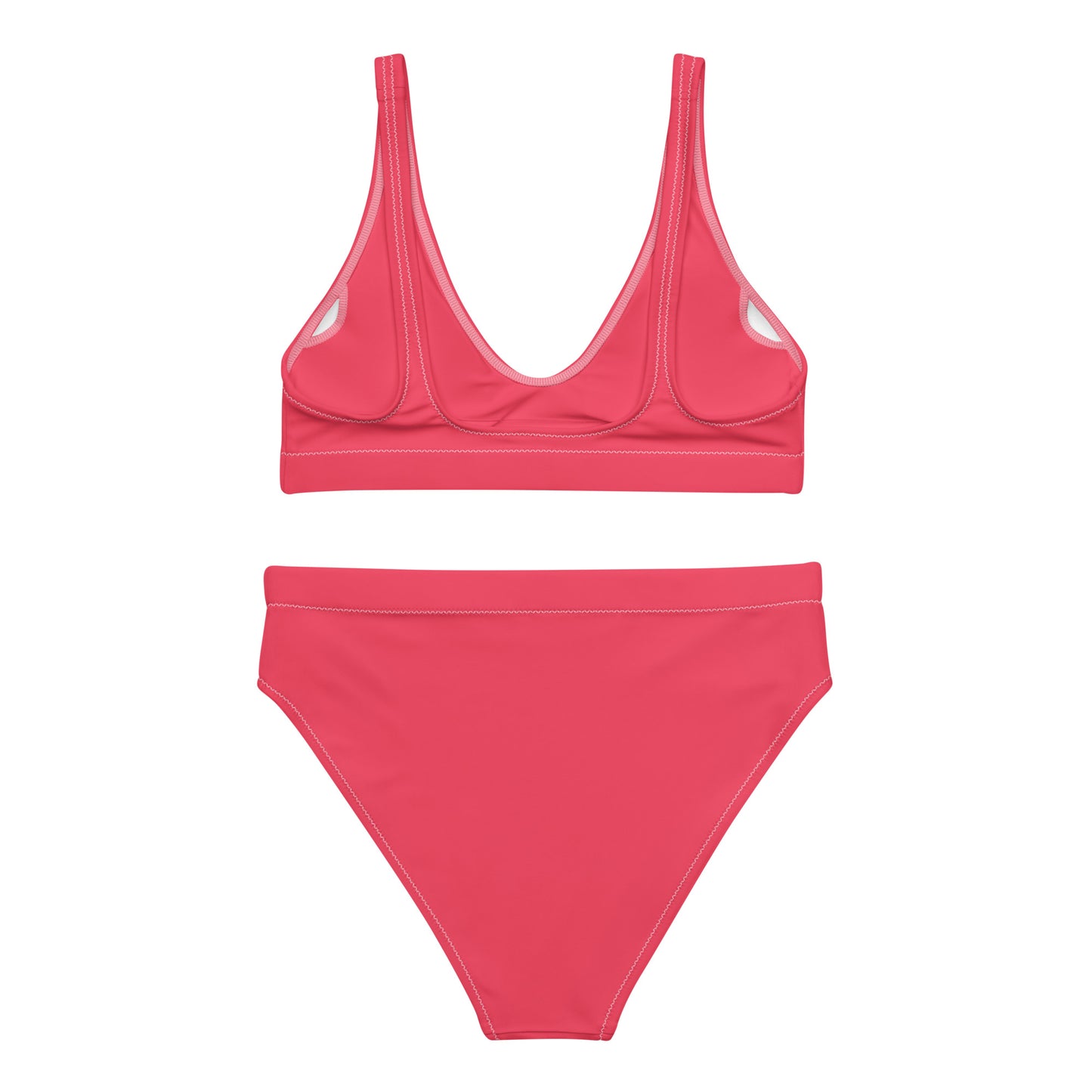 Lordela Radical Red Recycled High-Waisted Bikini