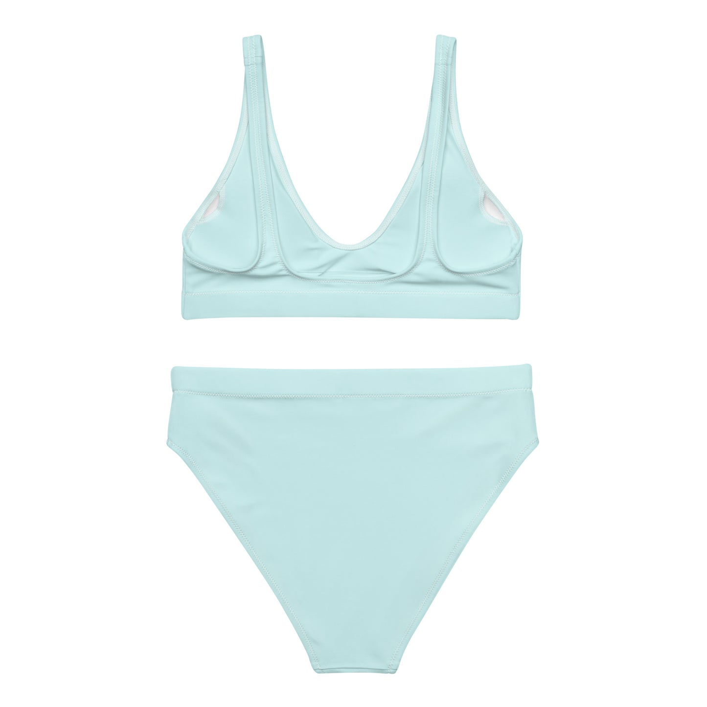 Lordela Light Cyan Recycled High-Waisted Bikini