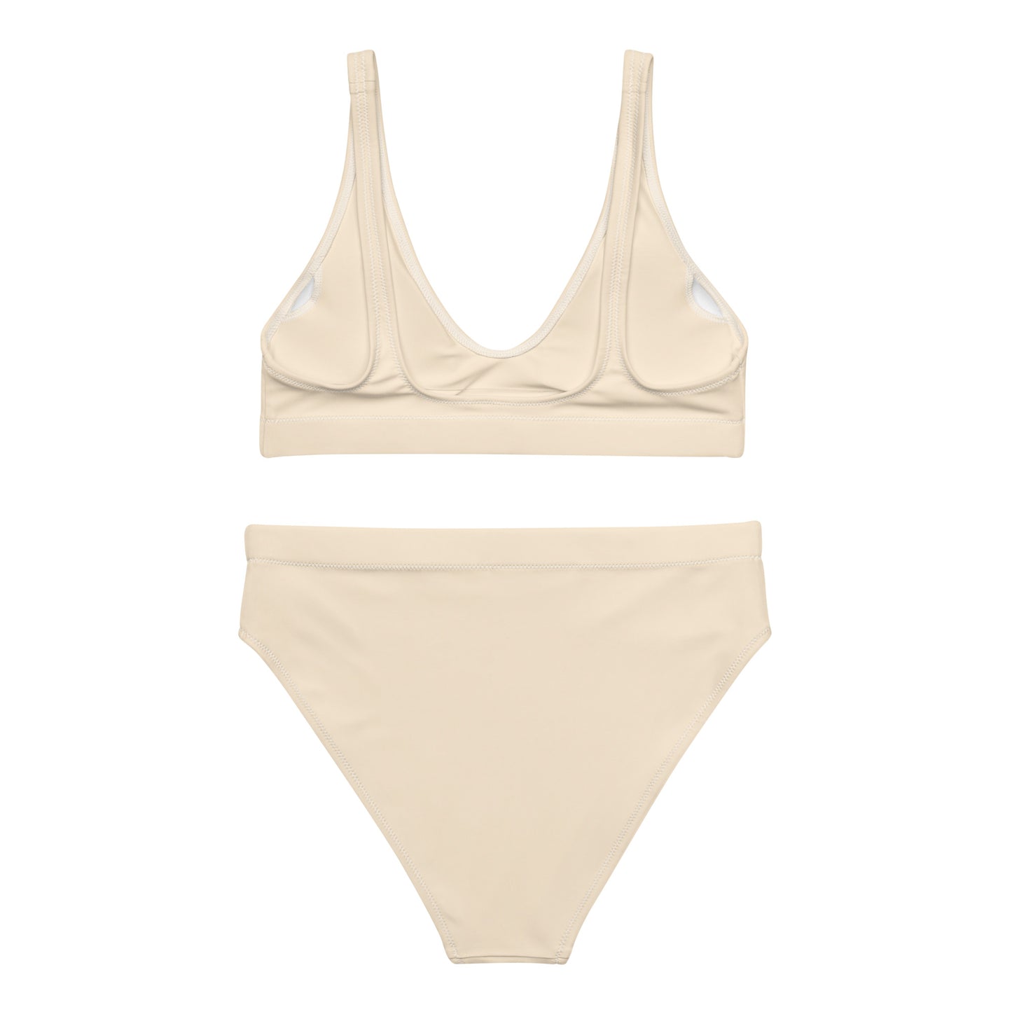 Lordela Papaya Whip Recycled High-Waisted Bikini