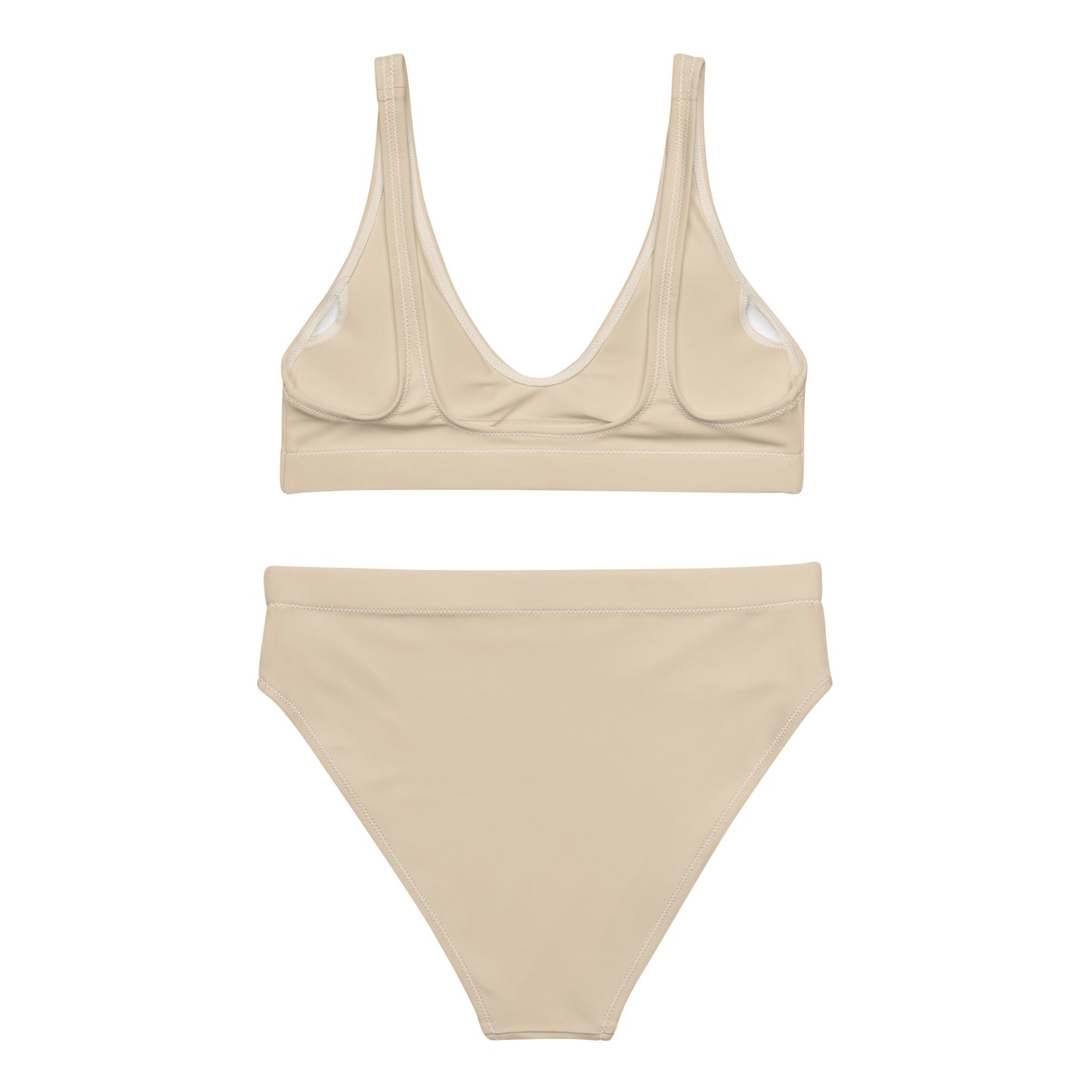 Lordela Champagne Recycled High-Waisted Bikini