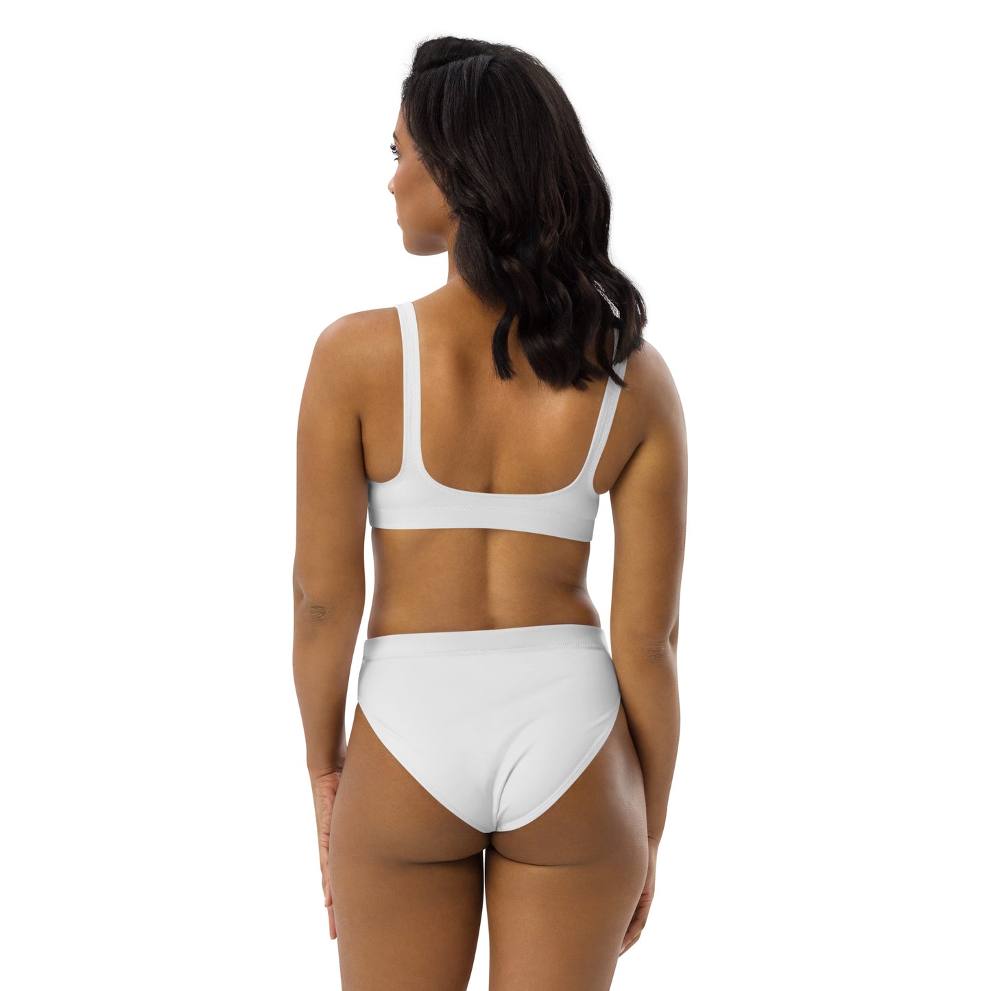 Lordela White Recycled High-Waisted Bikini