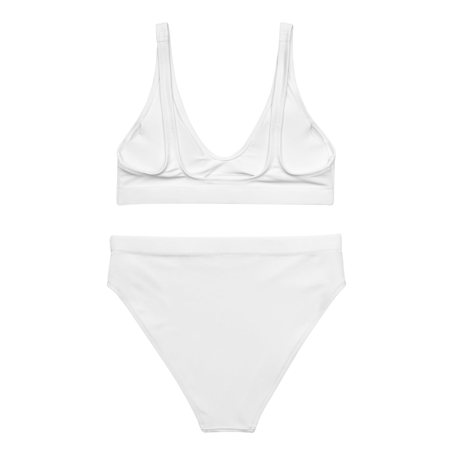 Lordela White Recycled High-Waisted Bikini