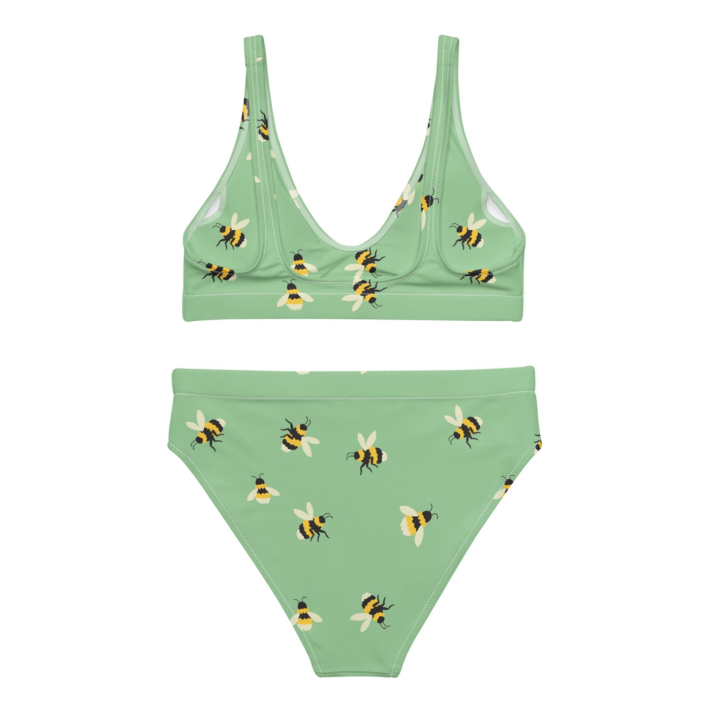 Lordela Queen Bee Recycled High-Waisted Bikini