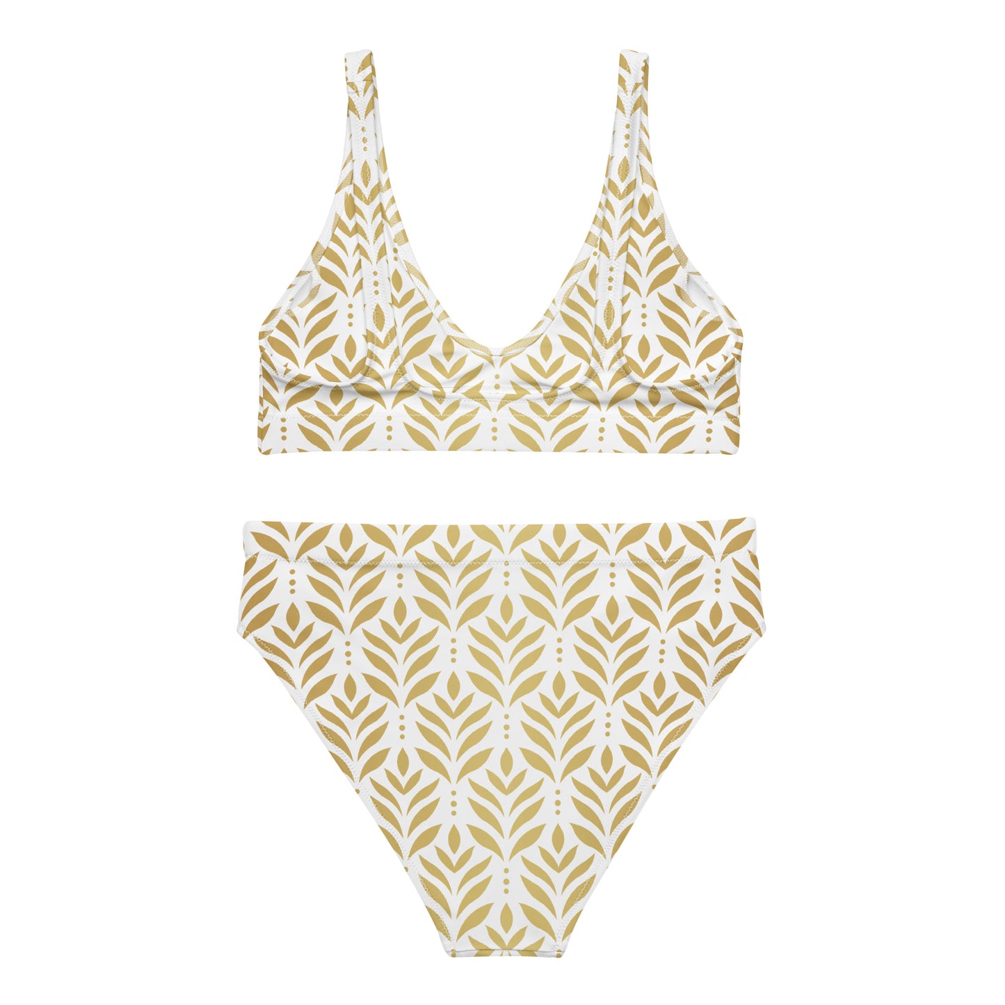 Lordela Pattern Recycled High-Waisted Bikini