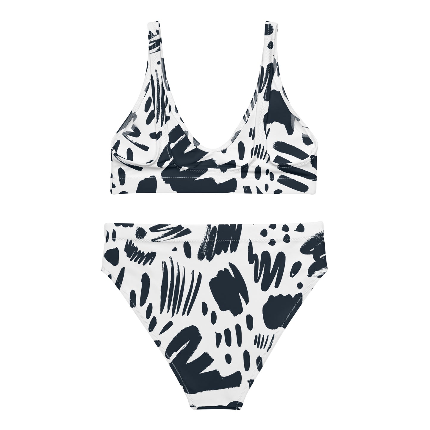 Lordela Art Français Recycled High-Waisted Bikini