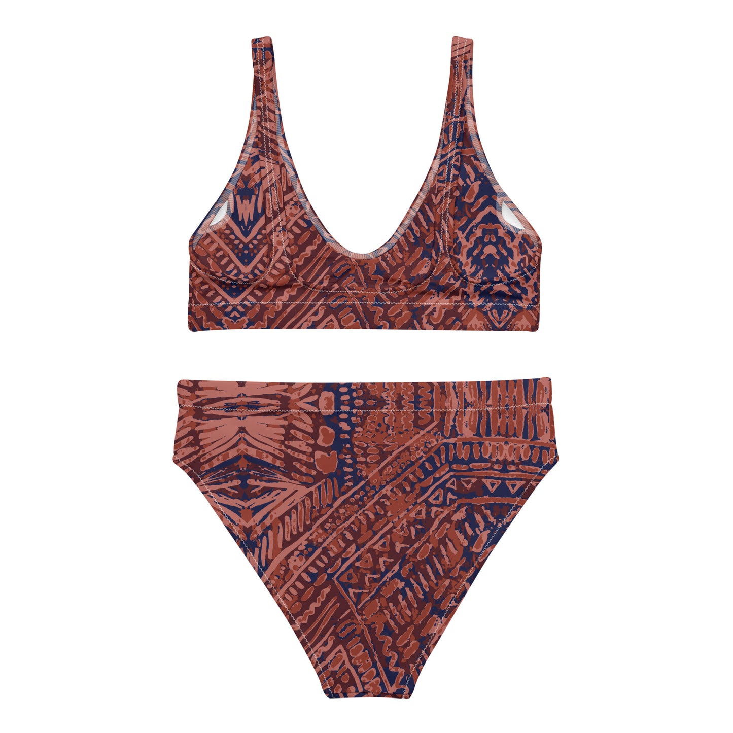 Lordela Aztec Recycled High-Waisted Bikini