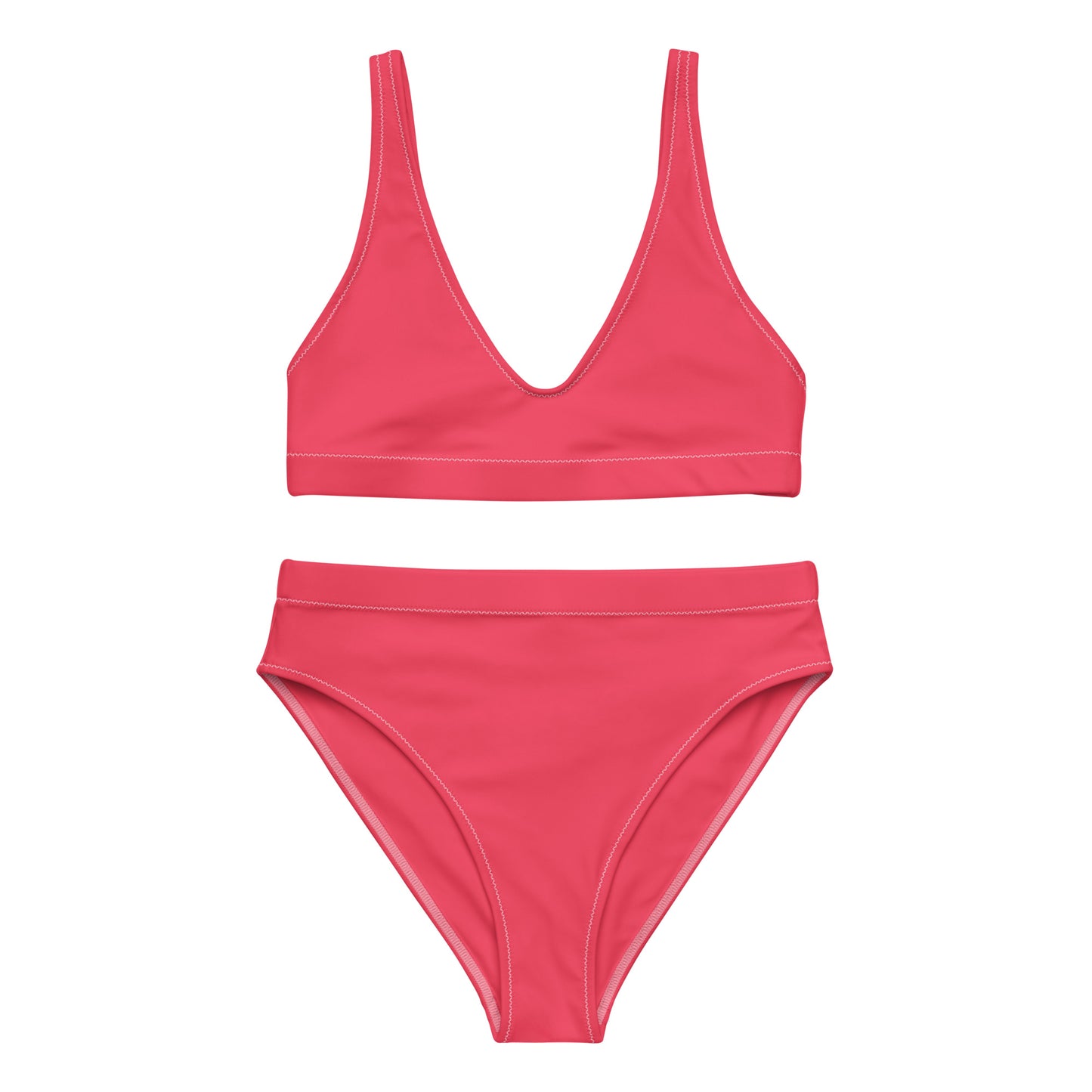 Lordela Radical Red Recycled High-Waisted Bikini