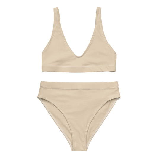 Lordela Champagne Recycled High-Waisted Bikini