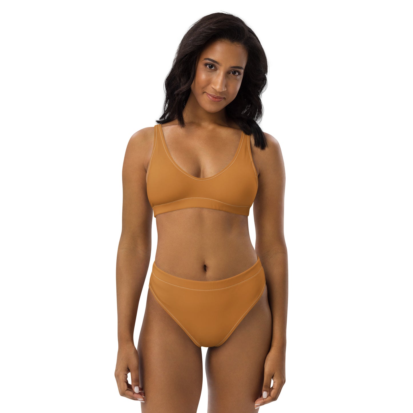 Lordela Bronze Recycled High-Waisted Bikini