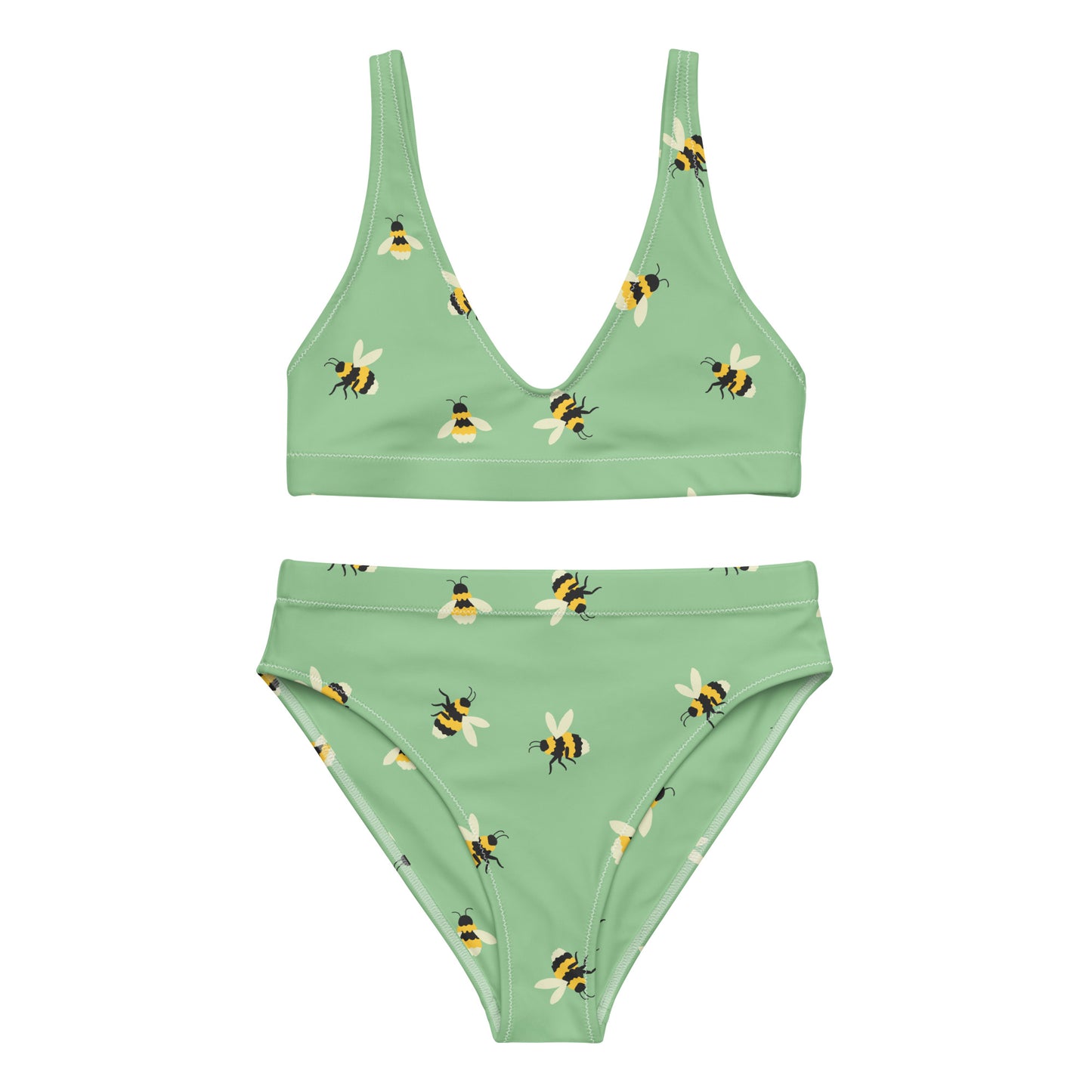 Lordela Queen Bee Recycled High-Waisted Bikini