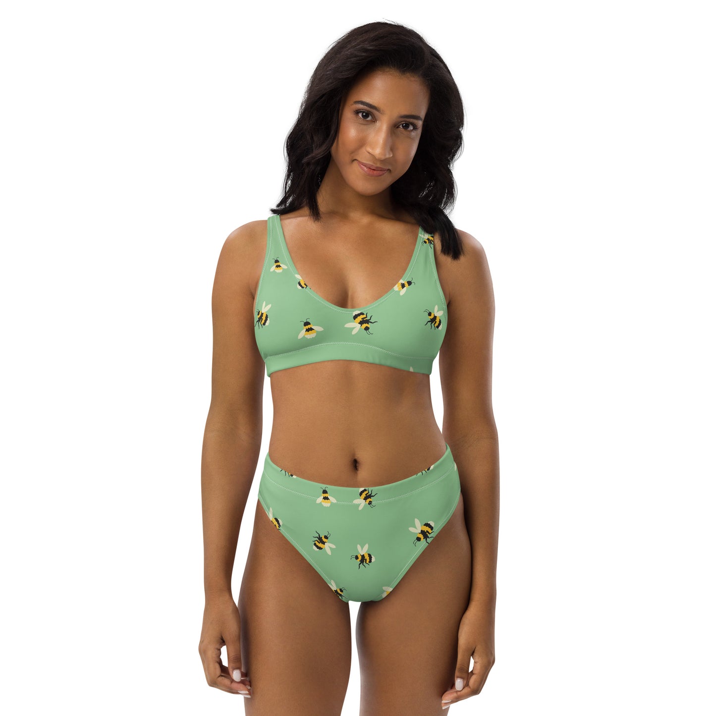 Lordela Queen Bee Recycled High-Waisted Bikini