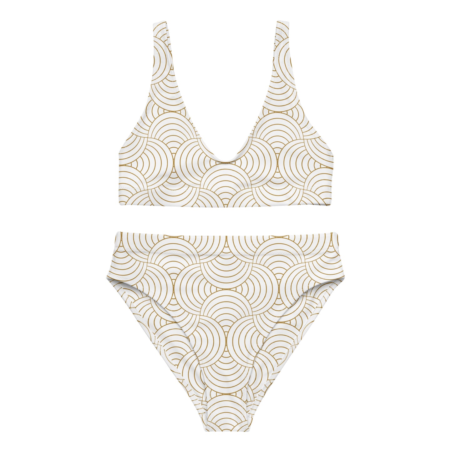 Lordela Pattern Recycled High-Waisted Bikini