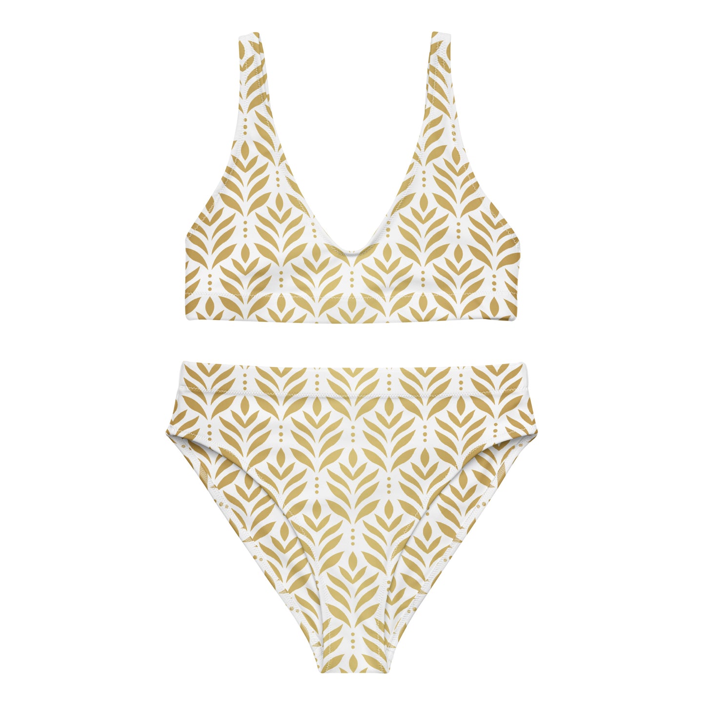 Lordela Pattern Recycled High-Waisted Bikini