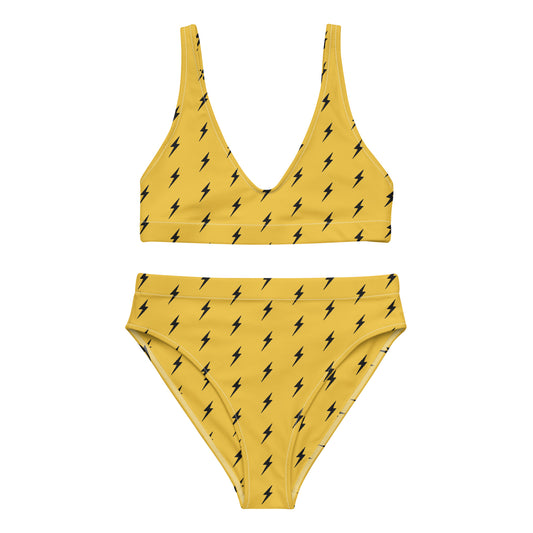 Lordela Lightning Bolt Recycled High-Waisted Bikini