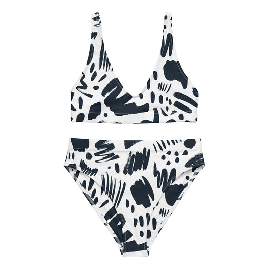 Lordela Art Français Recycled High-Waisted Bikini