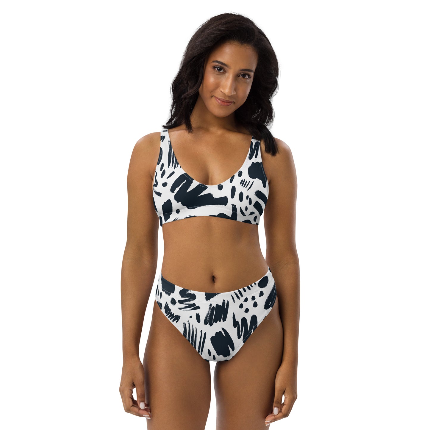 Lordela Art Français Recycled High-Waisted Bikini