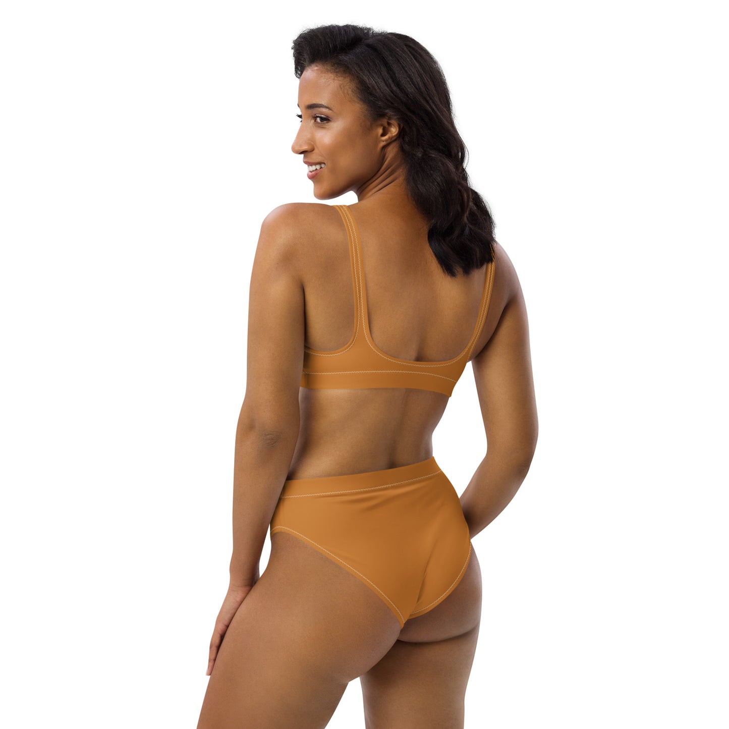 Lordela Bronze Recycled High-Waisted Bikini