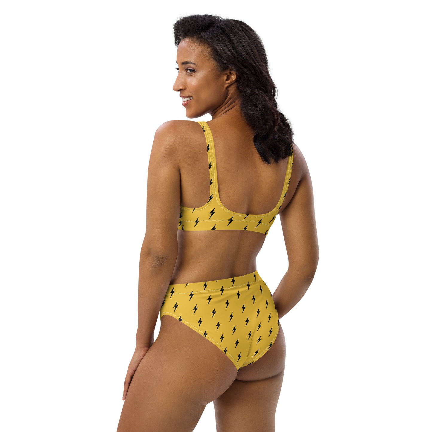 Lordela Lightning Bolt Recycled High-Waisted Bikini