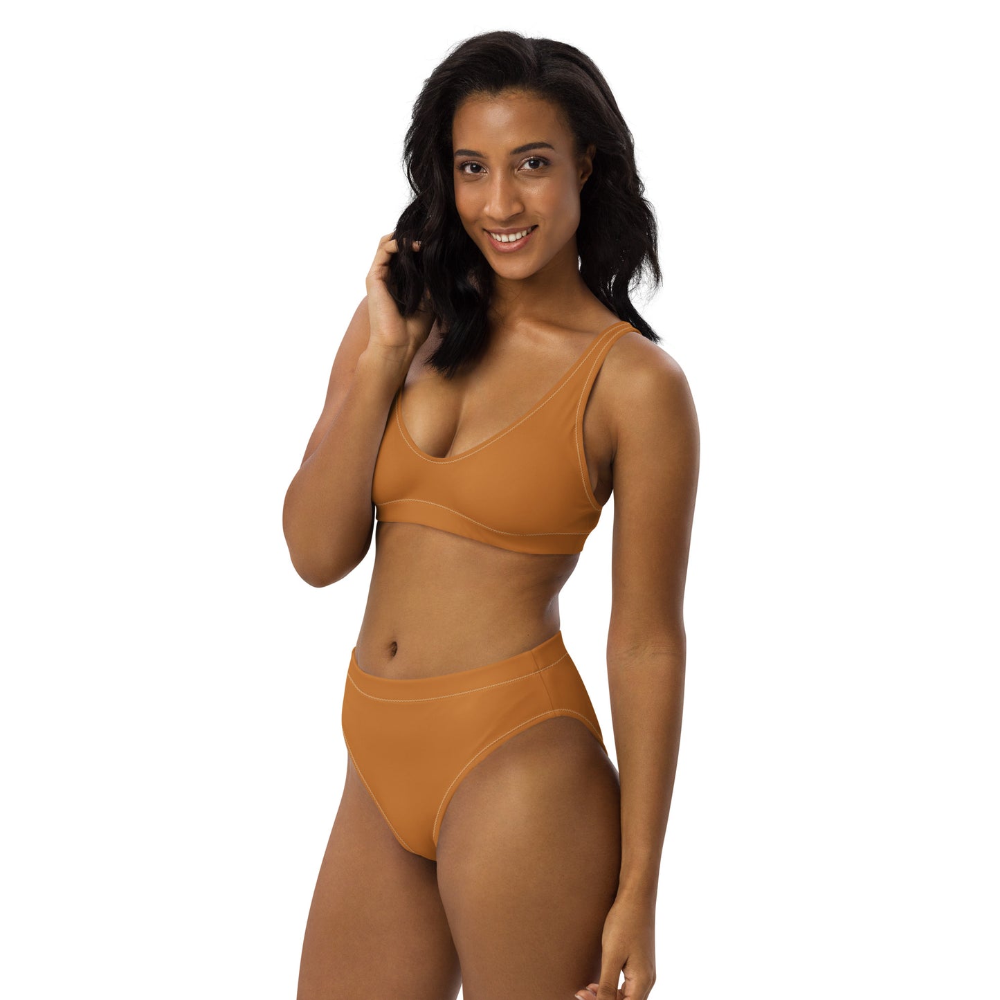 Lordela Bronze Recycled High-Waisted Bikini