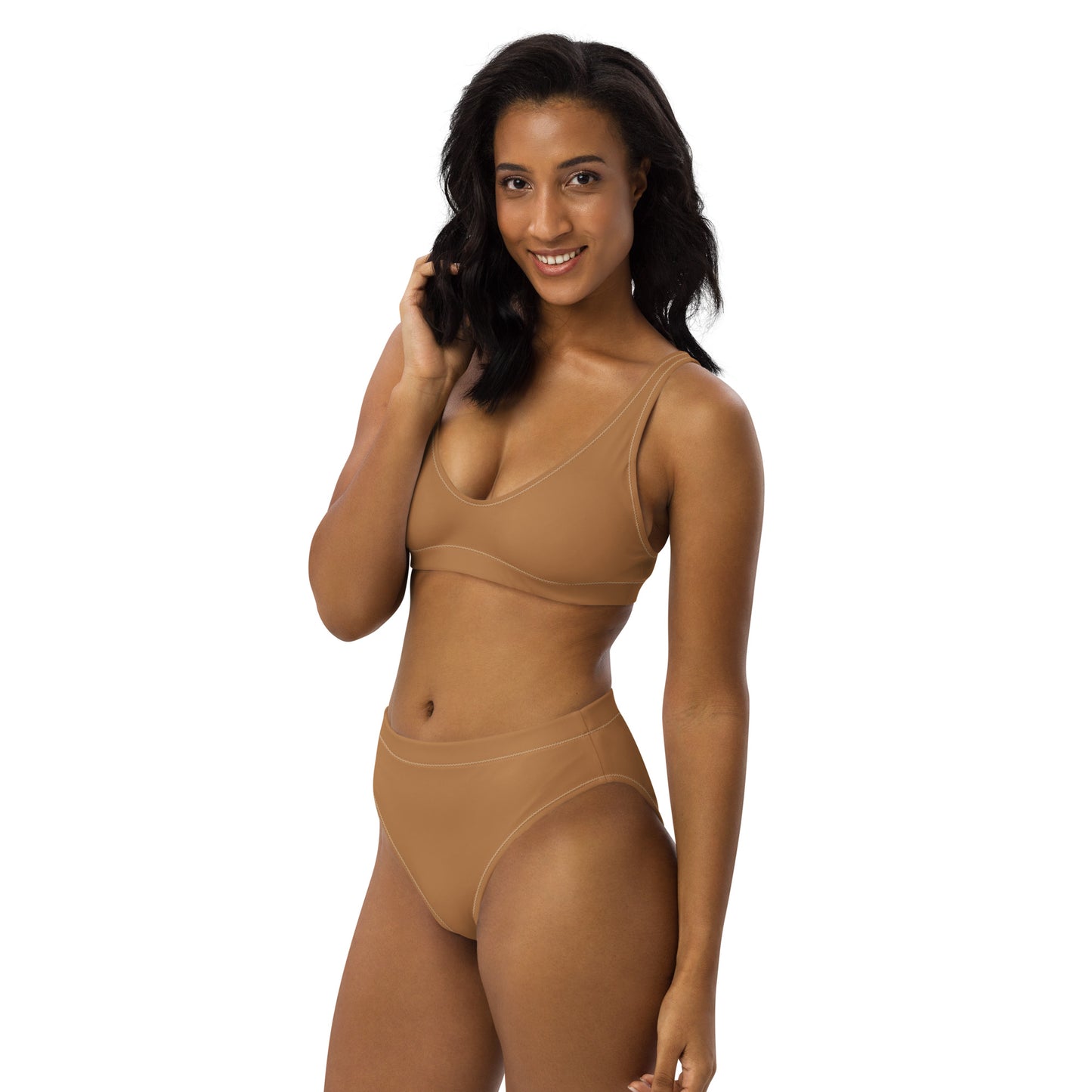 Lordela Nude Recycled High-Waisted Bikini