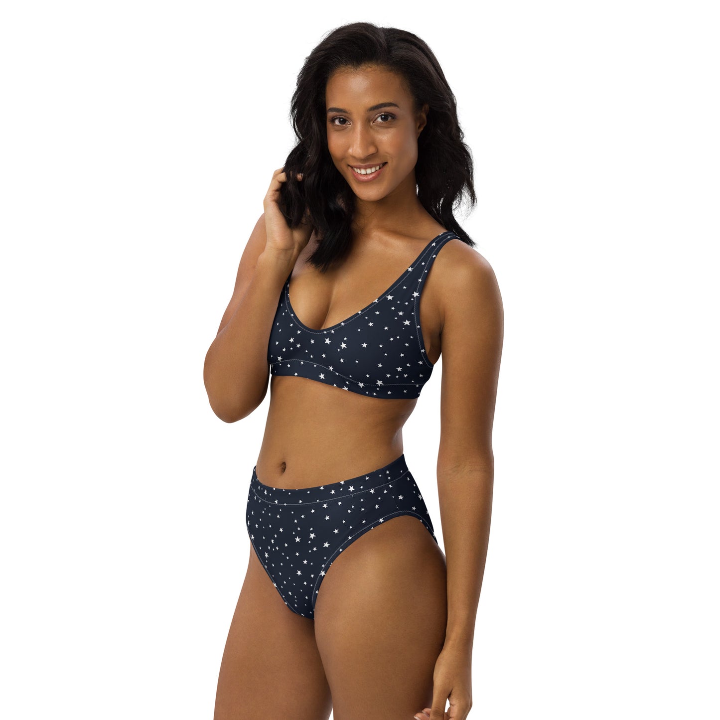 Lordela Stars Recycled High-Waisted Bikini