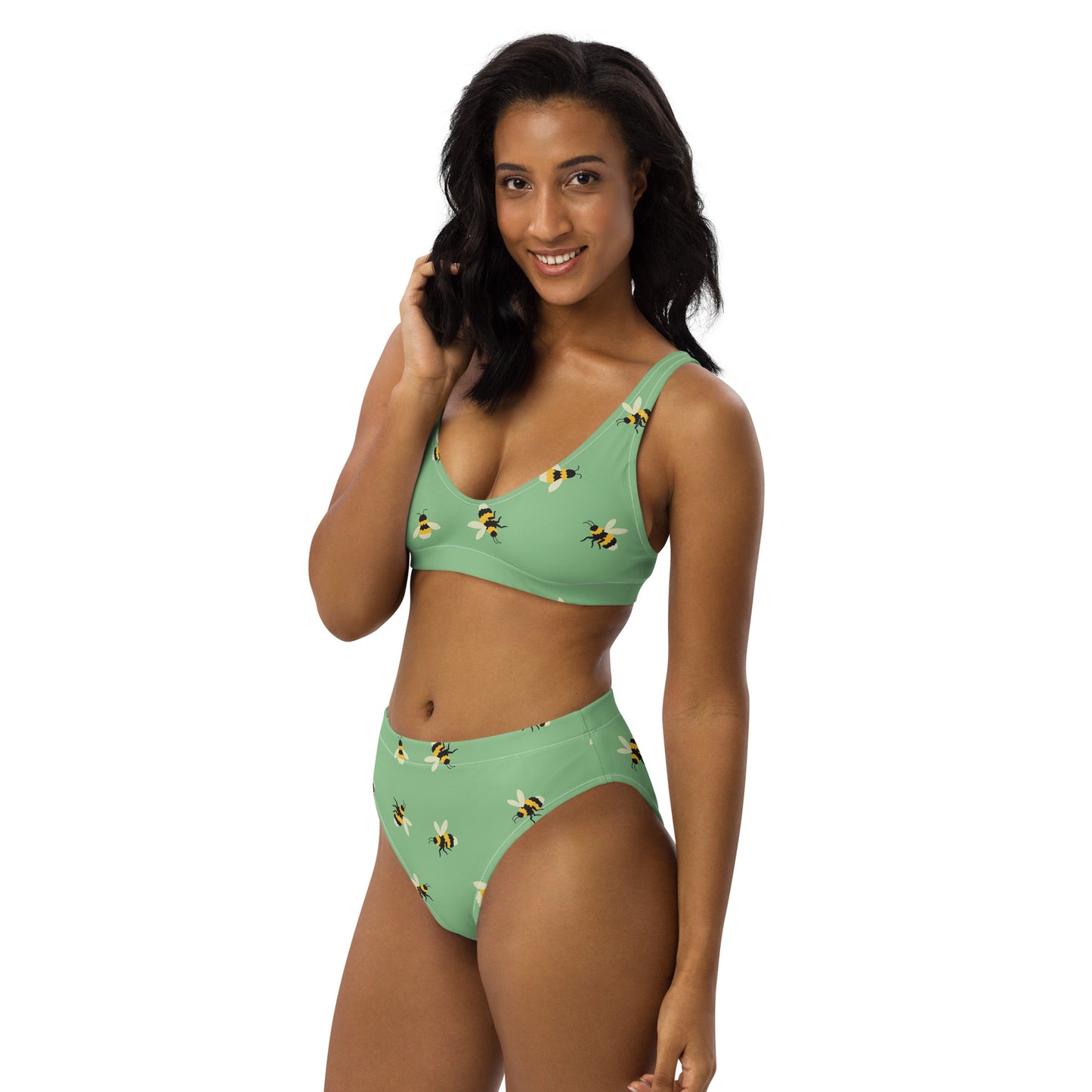 Lordela Queen Bee Recycled High-Waisted Bikini